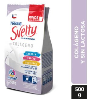 Leche En Polvo Svelty® Move+ Con Colágeno Sin Lactosa 500g