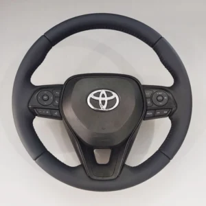 Microfiber Leather Car Steering Wheel Cover For Toyota RAV4 AX50 Corolla G12 Axio Altis Camry Xv70 Avalon Steering Case